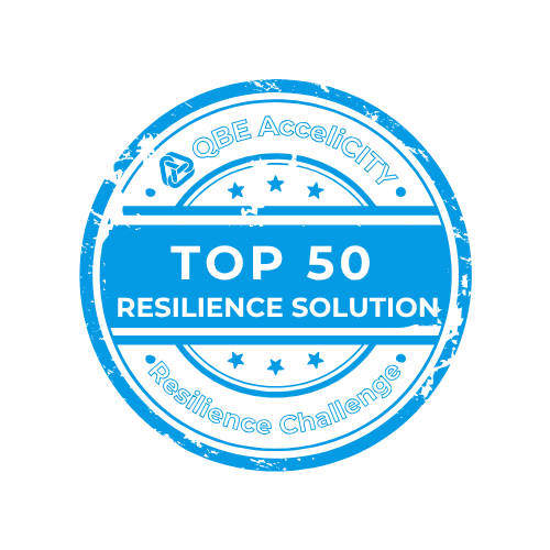 Alimentary Systems — selected as a Top 50 Resilience Solution in the 2026 QBE AcceliCITY Resilience Challenge, from more than 960 applications across 77 countries.